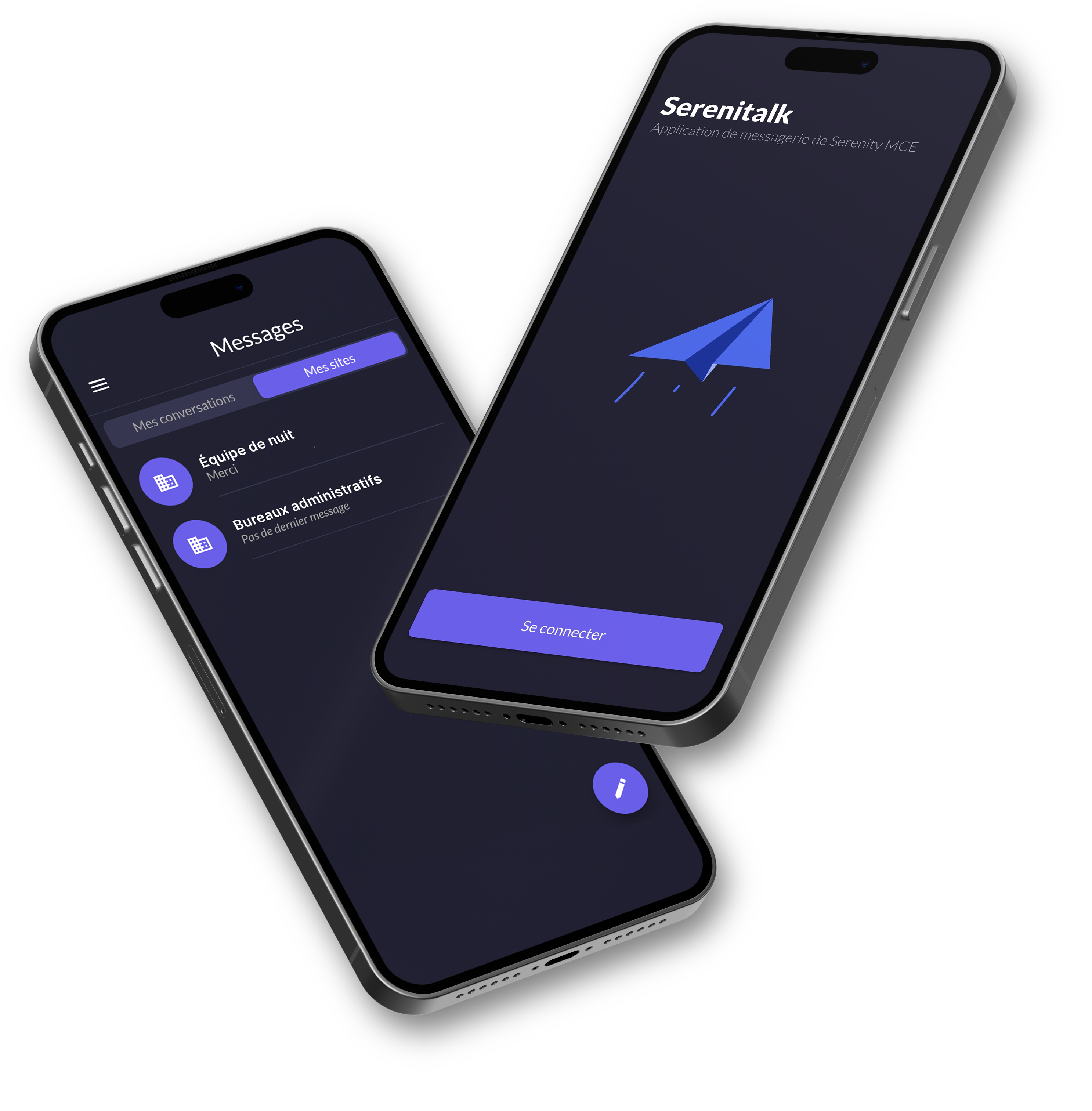 Application Serenity Talk - Interface